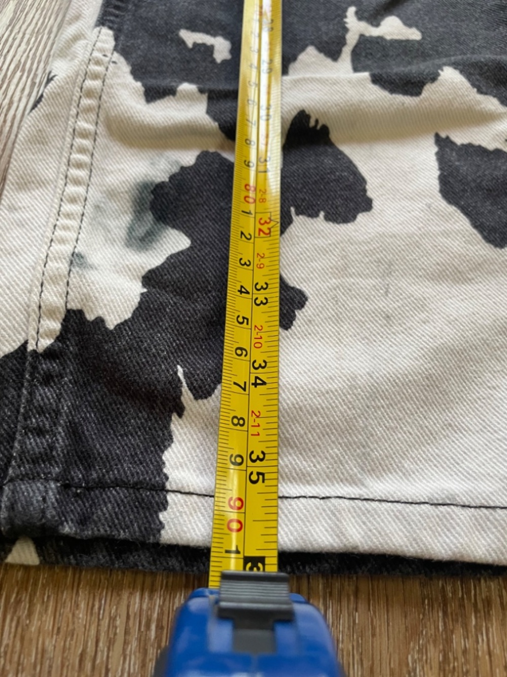 House Of Sunny Jessie Jean – Cow Print Denim Size 4 - Picture 8 of 14